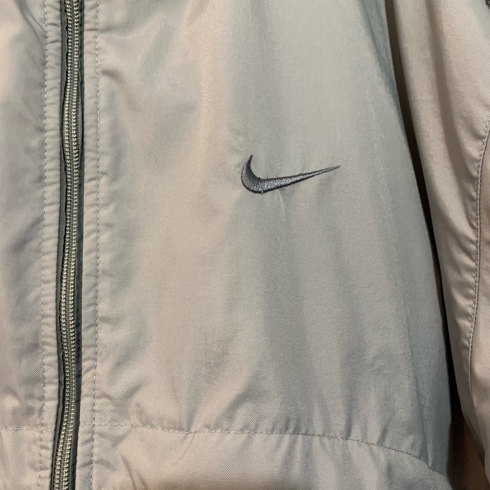 Nike Nylon Fleece Lined Mens Jacket/Coat Vintage - Picture 3 of 12